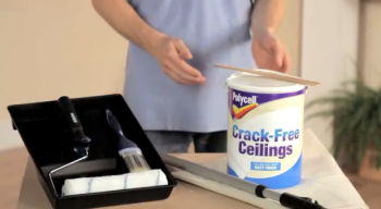 How To Cover Stains And Hairline Cracks On Your Ceilings Polycell