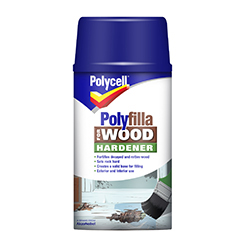 Wood Hardener for Decayed or Rotten Wood - Polycell